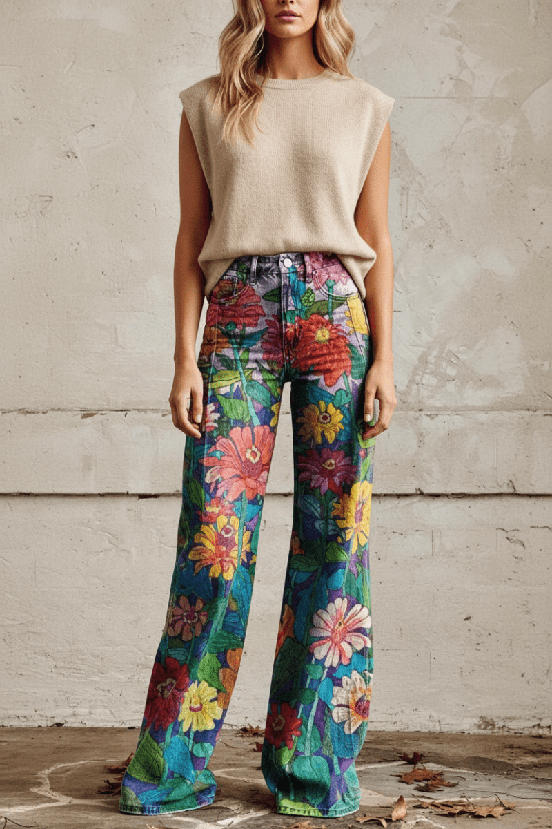 DENIMORA – Women’s Baggy Jeans with Soft Breathable Fabric and Relaxed Summer Fit