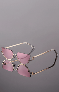 ZOÉVA – Cat Eye Sunglasses with UV400 Protection & Lightweight Metal Frames