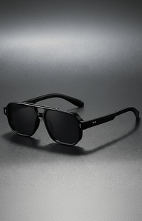 NOIRVA – Retro Square Frame Sunglasses with UV400 Protection