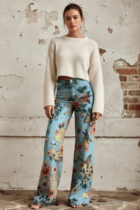 DENIMORA – Women’s Baggy Jeans with Soft Breathable Fabric and Relaxed Summer Fit