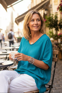 GISELLE - Relaxed Summer Blouse for Women