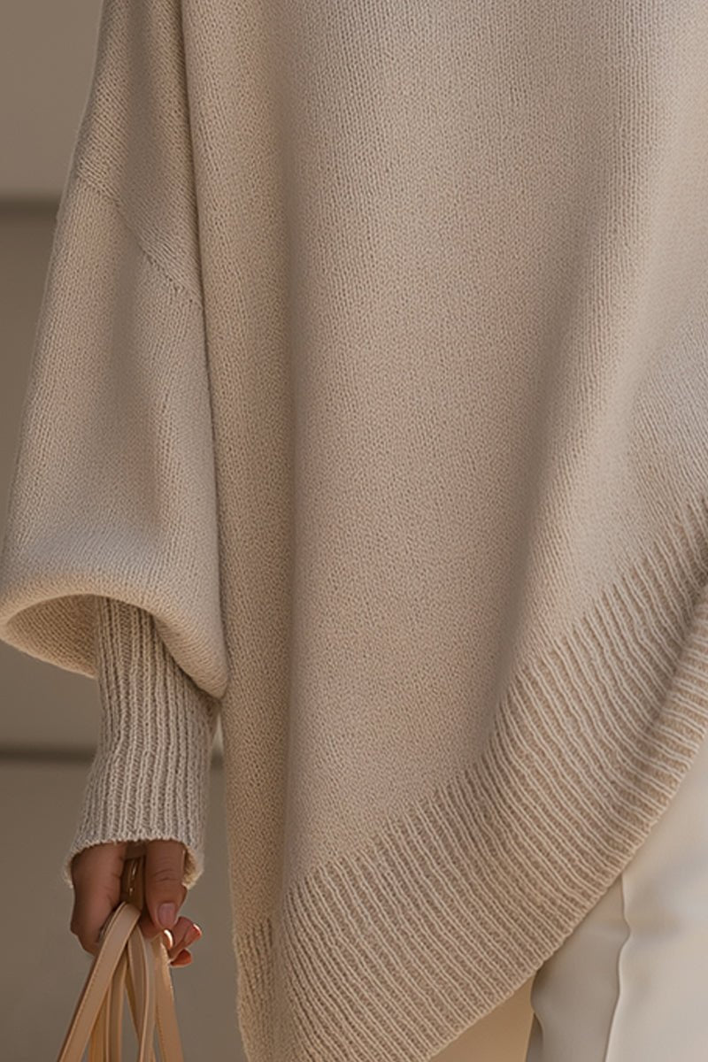 Elegant Oversized Knit Sweater for Women - Cozy Winter Essential 6