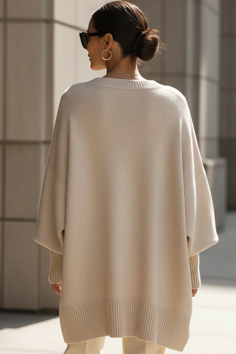 Elegant Oversized Knit Sweater for Women - Cozy Winter Essential 7