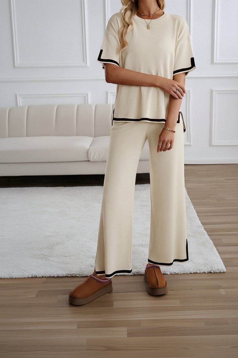 Heidi Mode - Vintage-Inspired Women's Lounge Suit in Soft Breathable Fabric 9