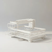 MODULKITCH – Foldable Stainless Steel Dish Rack for Compact & Stylish Kitchens