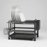 MODULKITCH – Foldable Stainless Steel Dish Rack for Compact & Stylish Kitchens