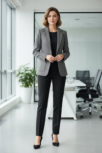 MILLY – Women’s Tailored Wool Blend Blazer