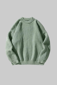 Oslo - Relaxed Fit Ribbed Knit Sweater for Effortless Elegance 0