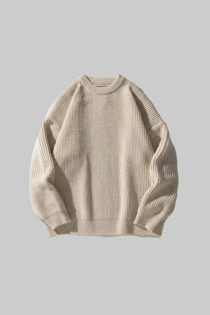 Oslo - Relaxed Fit Ribbed Knit Sweater for Effortless Elegance 2