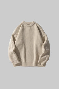 Oslo - Relaxed Fit Ribbed Knit Sweater for Effortless Elegance 2