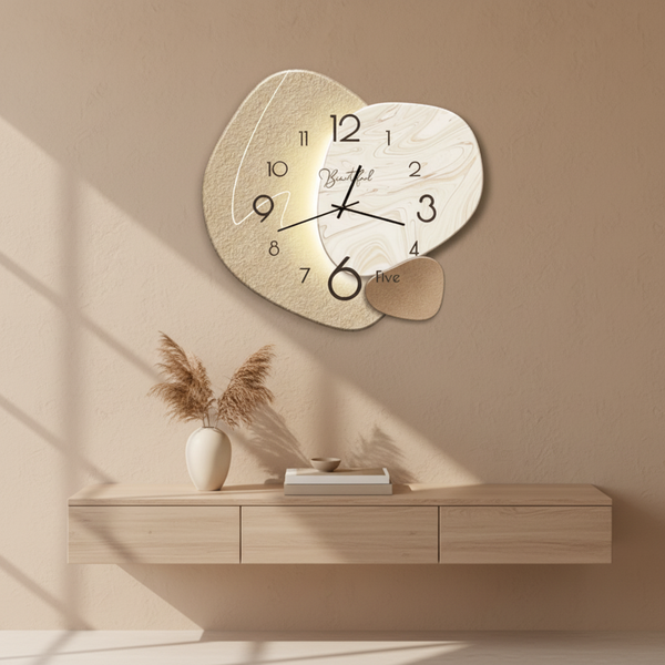 TIMENORD – Stylish Scandinavian Wall Clock with Quiet Operation 0