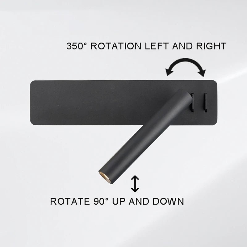 TWIRLLITE – Rotatable LED Lamp for Flexibly Adjustable Bed Lighting 5