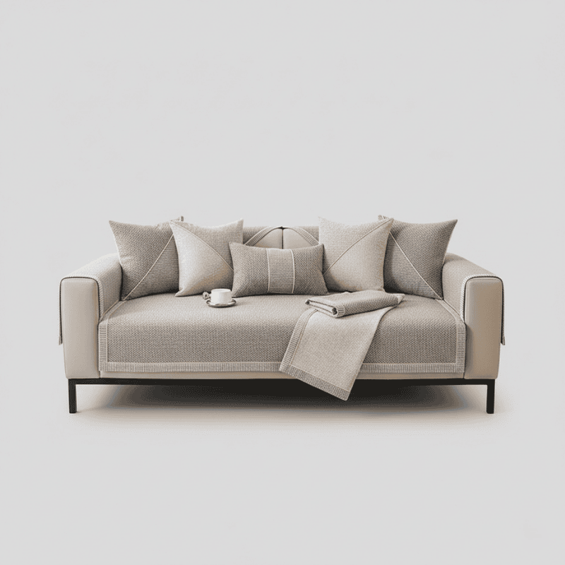 SOFALUX – Non-Skid Cotton-Linen Slipcover for Comfort in Every Season
