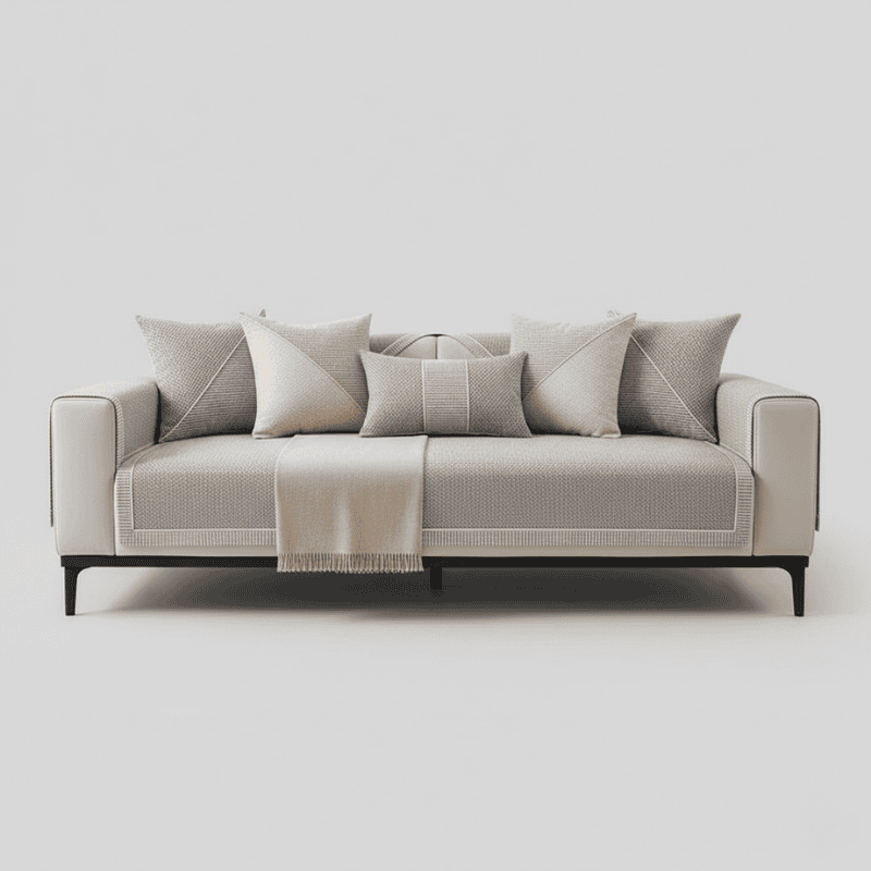 SOFALUX – Non-Skid Cotton-Linen Slipcover for Comfort in Every Season